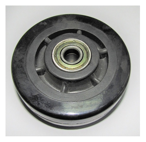 Колесо рамы (071055) для ТСС ЭЛАД-5000,6000, KGE3500,7000 (D=12х100х30мм) / Truckle for KDE-5000XW,