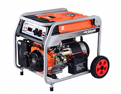 Генератор бензиновый 2,5 кВт 220В 16 л с электростартером и колесами TOR KM3800H