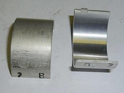 Вкладыши шатунные KM170 (к-т из 2 шт.) /Big-end Bearing