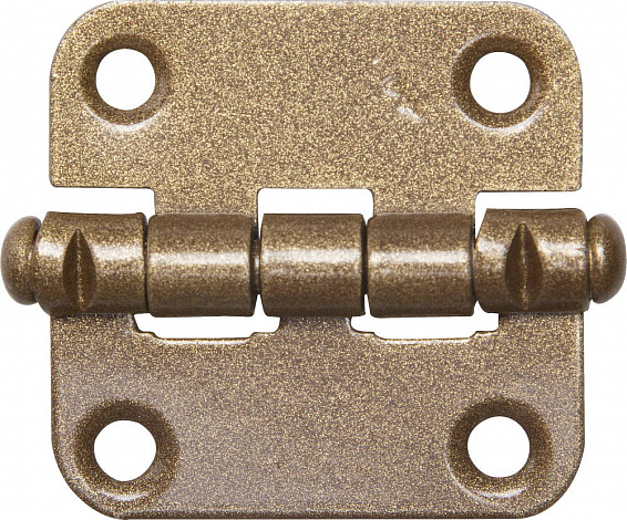 ПН-40, 40 x 40 х 1.5 мм, цвет бронзовый металлик, карточная петля (37625-40)
