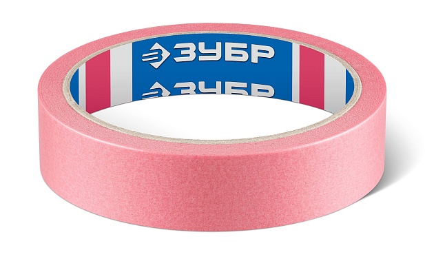 ЗУБР №200 24 мм х 25 м, для деликатных и недавно окрашенных поверхностей, малярная лента, Профессионал (12142-24)