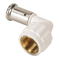 Угольник HENCO 90гр ВР ПВДФ пресс, 16x1/2quot;