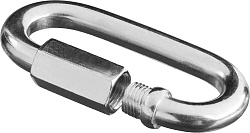 ЗУБР 3 мм, 1 шт, винтовой карабин с муфтой (304536-03)