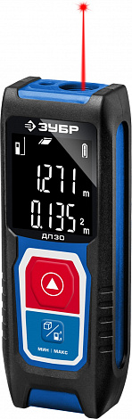 ЗУБР ДЛ-30, 30 м, лазерный дальномер, Профессионал (34927)