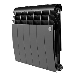 Радиатор биметаллический Royal Thermo BILINER B 350 Чёрный - 6 секц.
