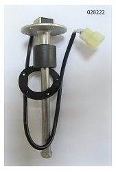 Датчик уровня топлива в баке 150 мм, 0-190 Ом (ЕВРО), нержавеющий