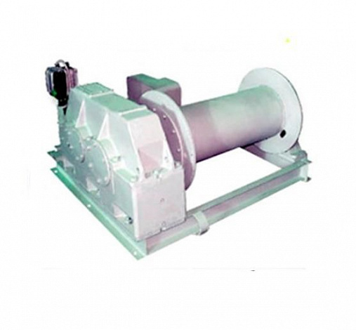 Лебедка тяговая ТЭЛ-10Б г/п 10000 кг Н-670 м (без каната)