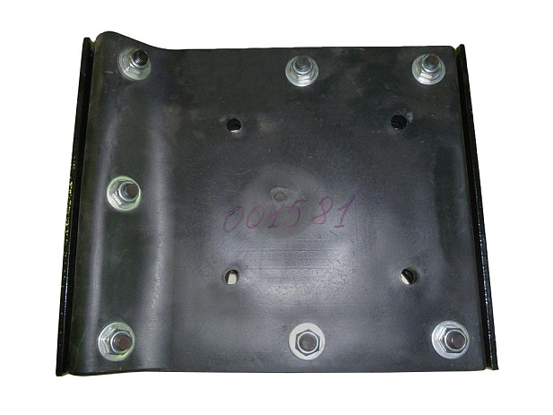 Подошва вибротрамбовки TSS RM80H,L (345х285/145х138мм)/Foot Assy, (80K-A05)