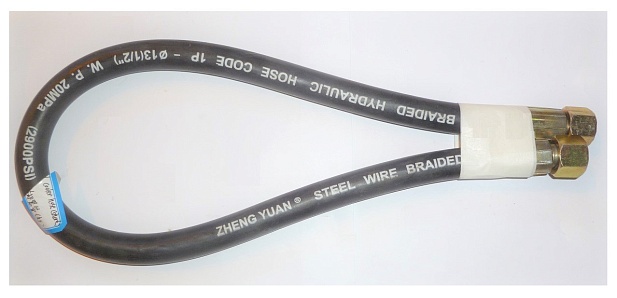 Рукав выхода из масляного теплообменника Ricardo R4105ZDS1; TDK 56, 66 4LT (L=870 mm) /Water outlet