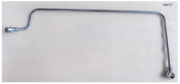 Трубка подачи топлива к насосу топливному TDK-N 110 4LT/Fuel inlet delivery pipe,injection pump 4RT3