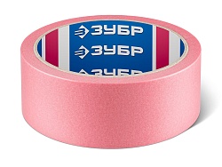 ЗУБР №200 36 мм х 25 м, для деликатных и недавно окрашенных поверхностей, малярная лента, Профессионал (12142-36)