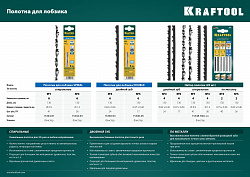 KRAFTOOL Pro Cut, 130 мм, 6 шт, спиральные полотна для лобзика (15344-01)