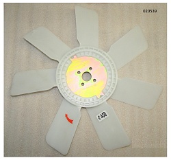 Крыльчатка вентилятора (D=450/7) TDQ 38 4L / Fan