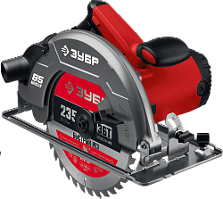 ЗУБР d 235 мм, 2200 Вт, циркулярная пила (дисковая) (ПД-85)