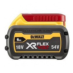 Аккумулятор DEWALT FLEXVOLT DCB546, 18В, 6Ач / 54В, 2Ач