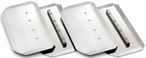 Лопасти комбинированные (8"х14", 350х200мм, 2.0мм)