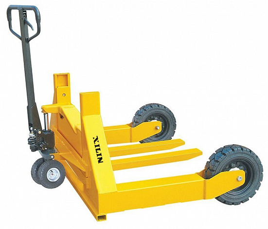Тележка гидравлическая для бездорожья 1500 кг 800 мм резиновые колеса XILIN HW