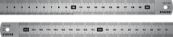 STAYER длина 0.2 м, нержавеющая линейка, Professional (3427-020)