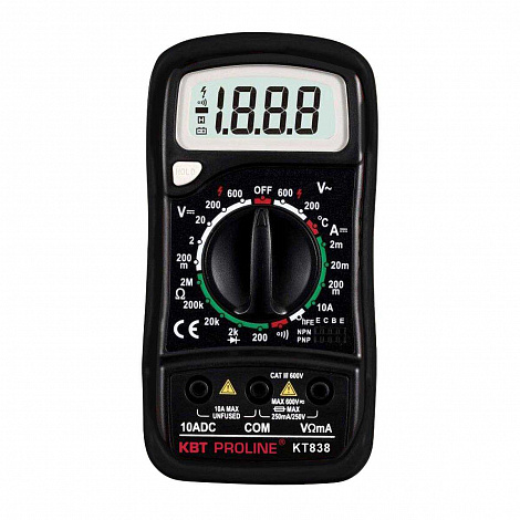 KT 838 серия PROLINE Мультиметр цифровой