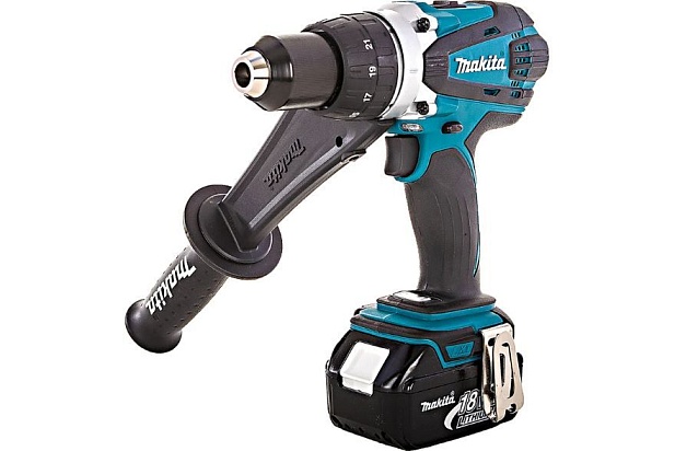Аккумуляторная безударная дрель-шуруповерт Makita DDF458RFE