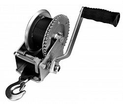 Лебедка ручная барабанная с лентой  0,54т 10 м оцинкованная TOR FD