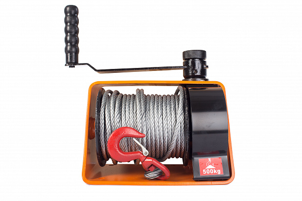 Лебедка ручная червячная без троса  500кг  TOR VS