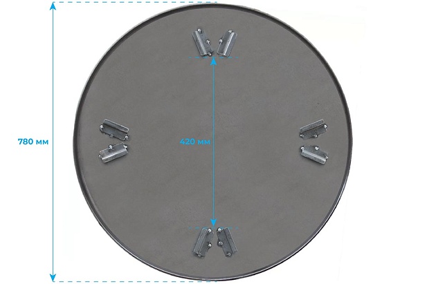 Диск для DRD1600L,1600H (D=780)