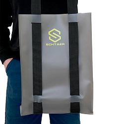 *SCH-SP008 Сумка шоппер ПВХ с нанесением логотипа, с нанесением фирменного логотипа SCHTAER