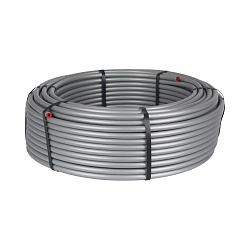 Труба VARMEGA FLEX PE-Xa/EVOH 20x2.8 мм, (200) серебро VM50102