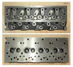 Головка блока цилиндров (в сборе с седлами,втулками) Yangdong Y4105D/Cylinder head parts, Assy
