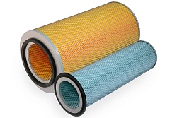 Фильтр воздушный двойной цилиндрический  Ricardo R6105ZDS1; TDK 84 -170 6LT(Ф1-213х125х400,Ф2-115х85