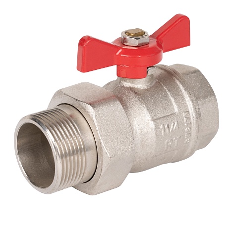 Кран шаровый Royal Thermo OPTIMAL 1 1/4quot; НГ, бабочка