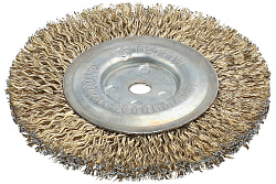 РОССИЯ 100 мм, посадочное отверстие 8,5 мм, щетка дисковая для УШМ (3518-100)