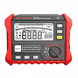 KT 2302 серия PROLINE Измеритель сопротивления заземления цифровой