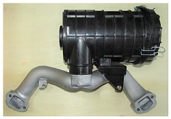 Фильтр воздушный в сборе (цилиндрический) с коллектором (замена арт.018306) SDG10000EH /Swirl type a