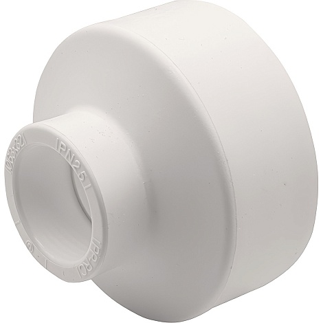 Муфта THERMOLIGHT переходная PP-R 63/32 белый (12/60)