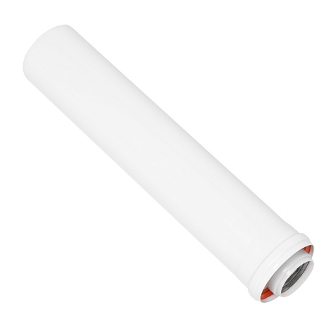Удлинитель коаксиального дымохода раструбн. Royal Thermo 60/100, 500 мм для конденсационных котлов
